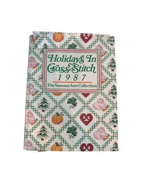 Vintage Vanessa-Ann Collection Holidays In Cross Stitch 1987